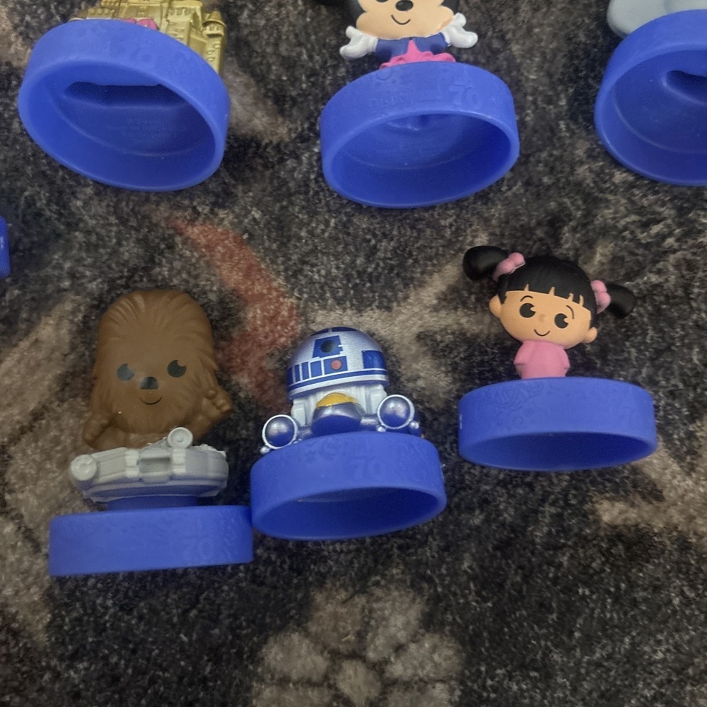 Lot of 10 -- Disneyland 70th Anniversary McDonalds Happy Meal Toys  2025  Castle - Picture 4 of 4